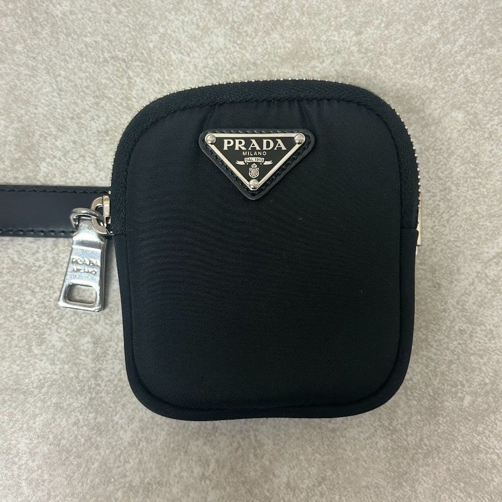 Prada Re-Nylon Black Mini Pouch